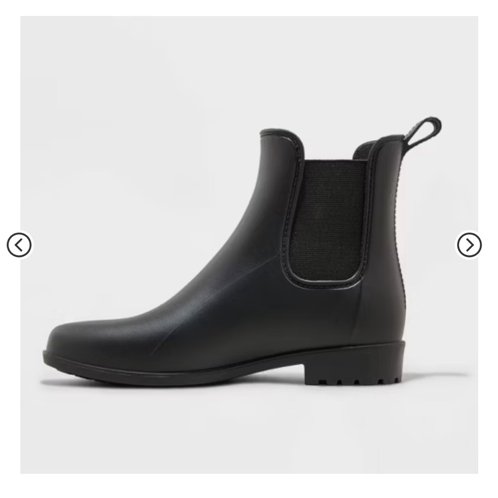 NWT A New Day Chelsea Ankle Boot Black Size 7